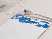 Load image into Gallery viewer, 6 Floral Placemats - Delphinium